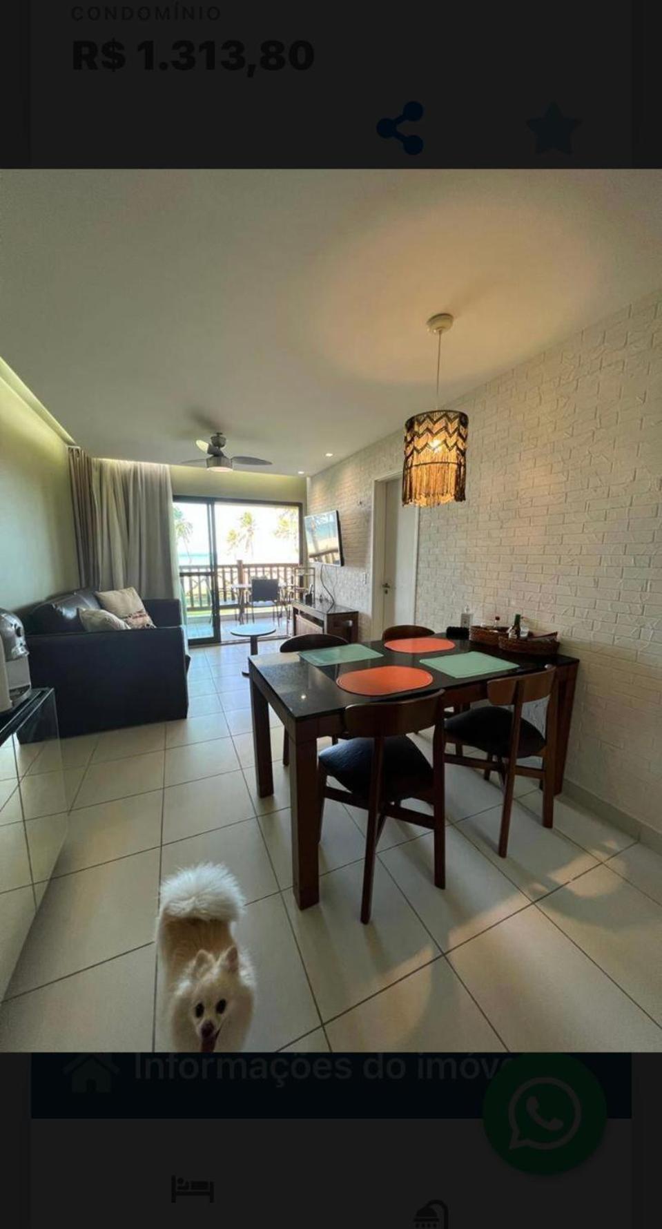 Apartmán Vg Sun Bangalo P Cumbuco Fronte Mare 5 M Dal Mare Exteriér fotografie