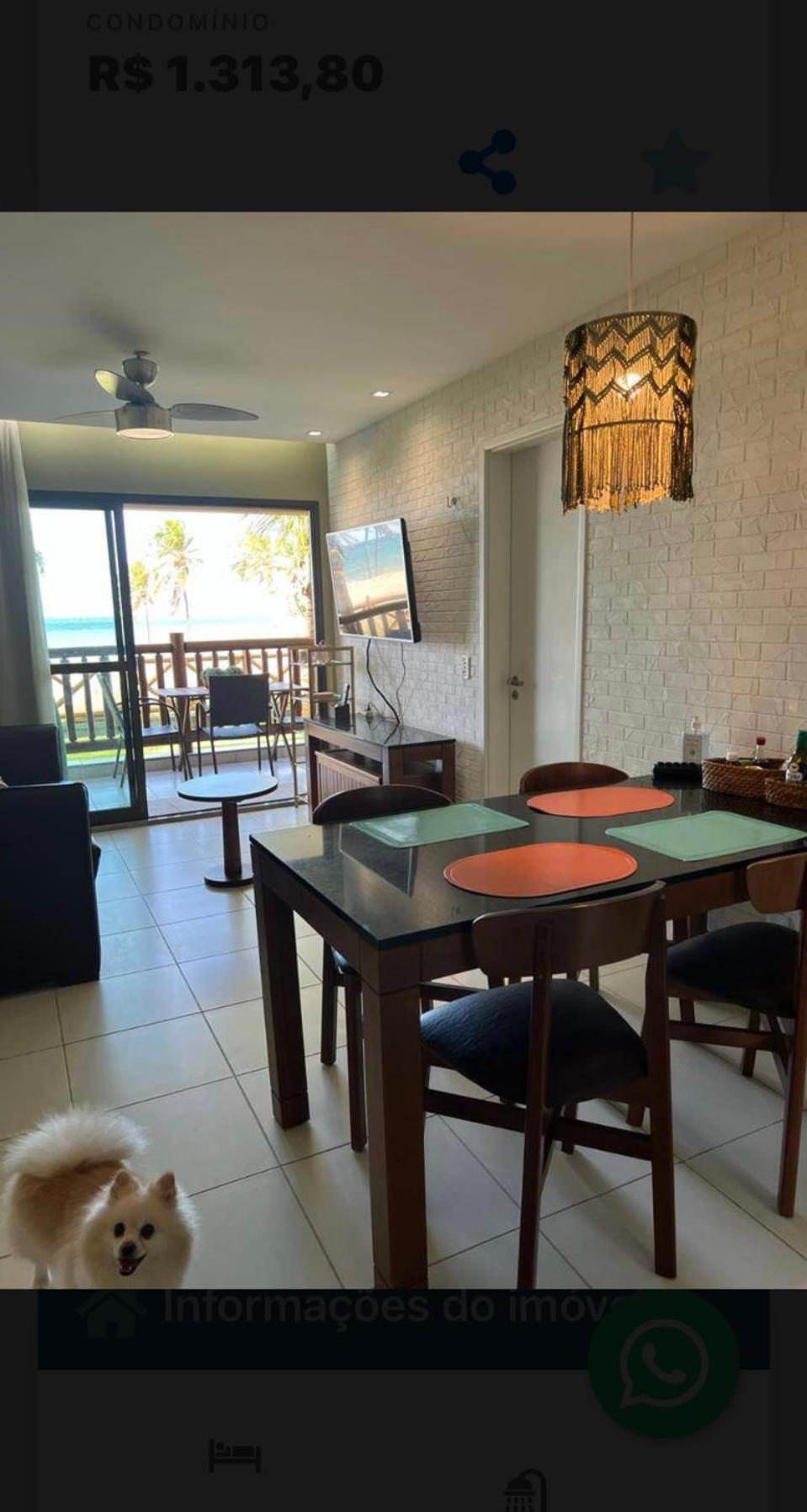 Apartmán Vg Sun Bangalo P Cumbuco Fronte Mare 5 M Dal Mare Exteriér fotografie
